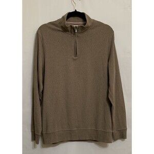 The Normal Brand Mens Size Medium Sweater 1/4 Zip Pullover Preppy